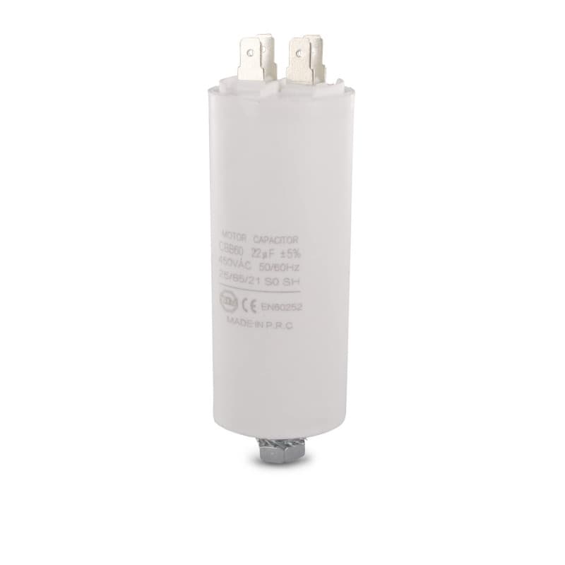 Condensateur Universel DL-pro 22 µF 450 V avec Connecteurs AMP