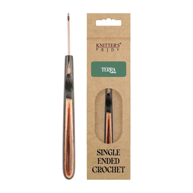 Crochet en Bois Knitter's Pride Terra 2,00 mm - Précision et Confort
