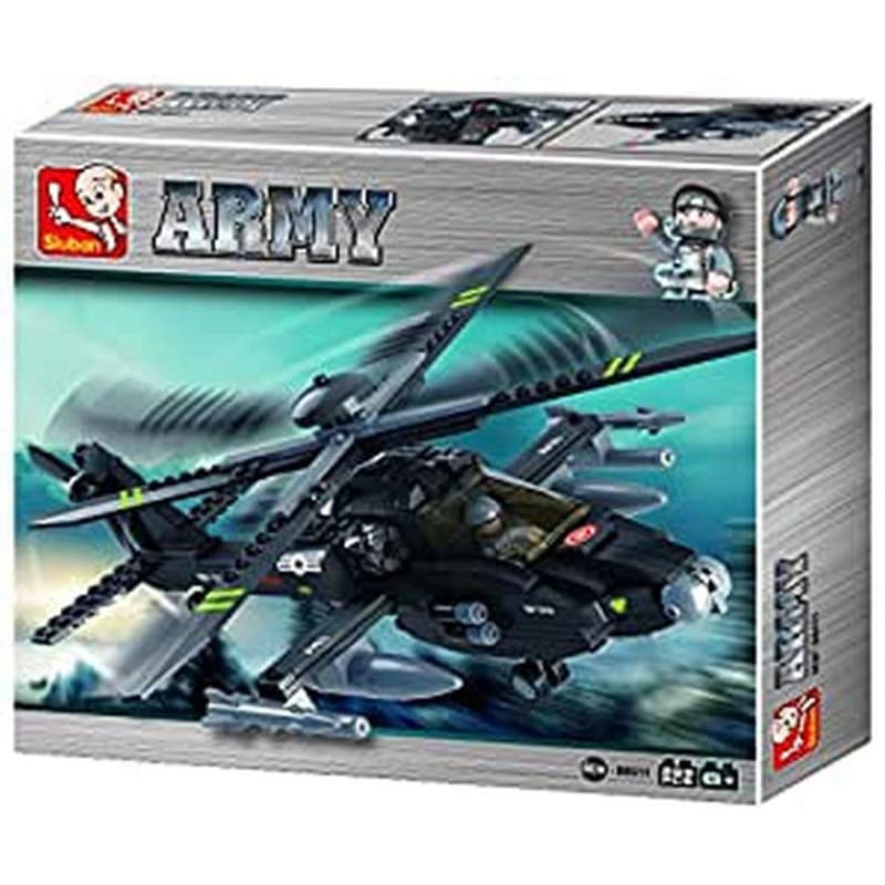 Hélicoptère Apache Sluban - Modèle M38-B0511 avec 239 pièces