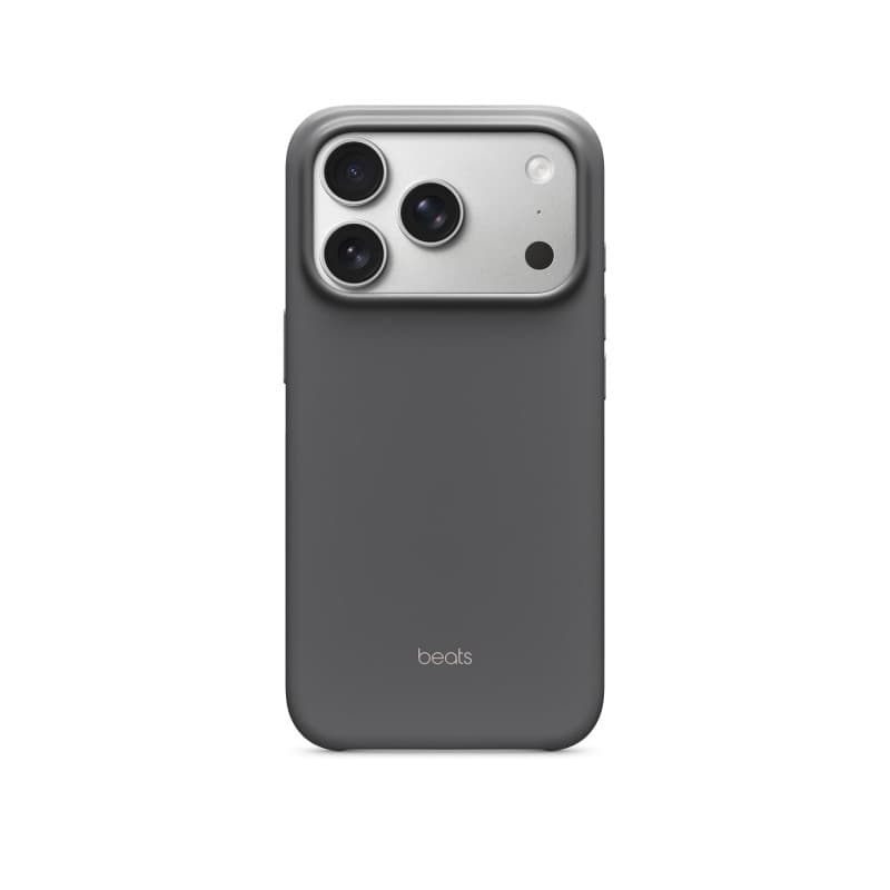 Coque MagSafe pour iPhone 17 Pro - Beats en Gris Granite avec Commande Photo