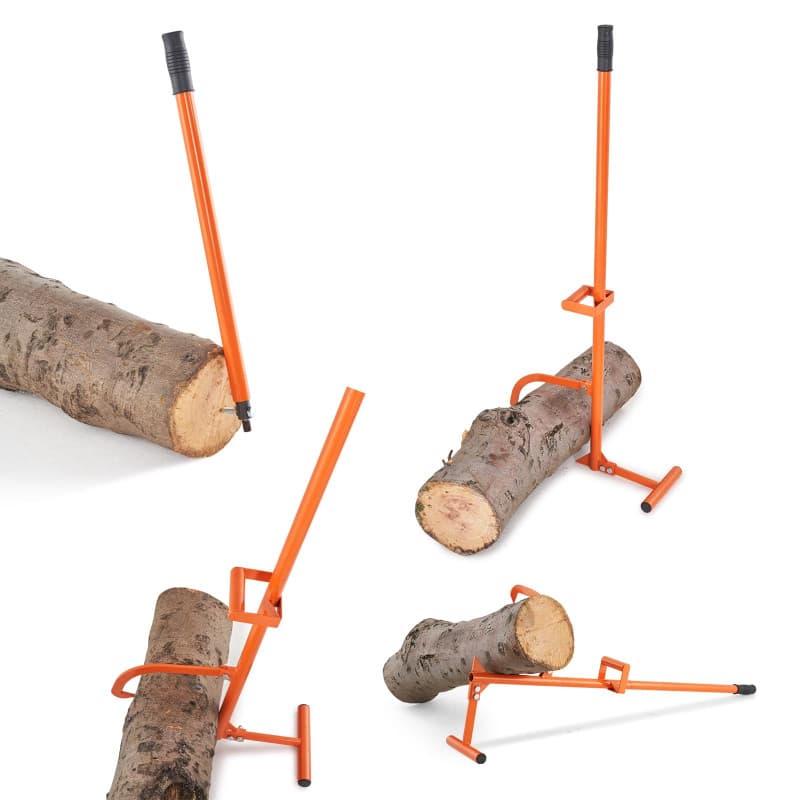 Cric à Bûches Multifonction VEVOR 1219 mm - Lève-Tronc en Acier Robuste