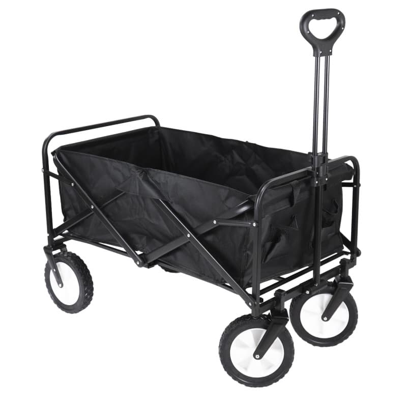 Chariot de Jardin Pliable Amig avec Toile Imperméable et Roues 360º