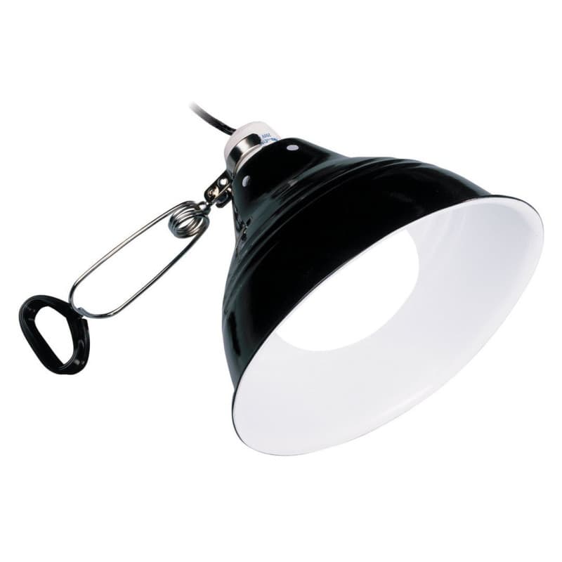 Lampe à pince Exo Terra Glow Light avec réflecteur - 21 cm