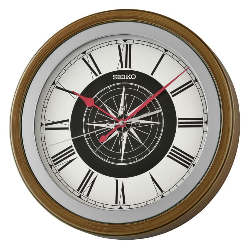 Horloge Murale Silencieuse Seiko QXA844B - Design Multicolore