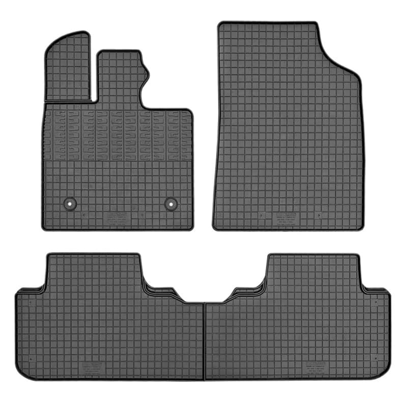 Tapis de Sol en Caoutchouc sur Mesure pour BYD Seal U 2024 - Set de 4 Pièces