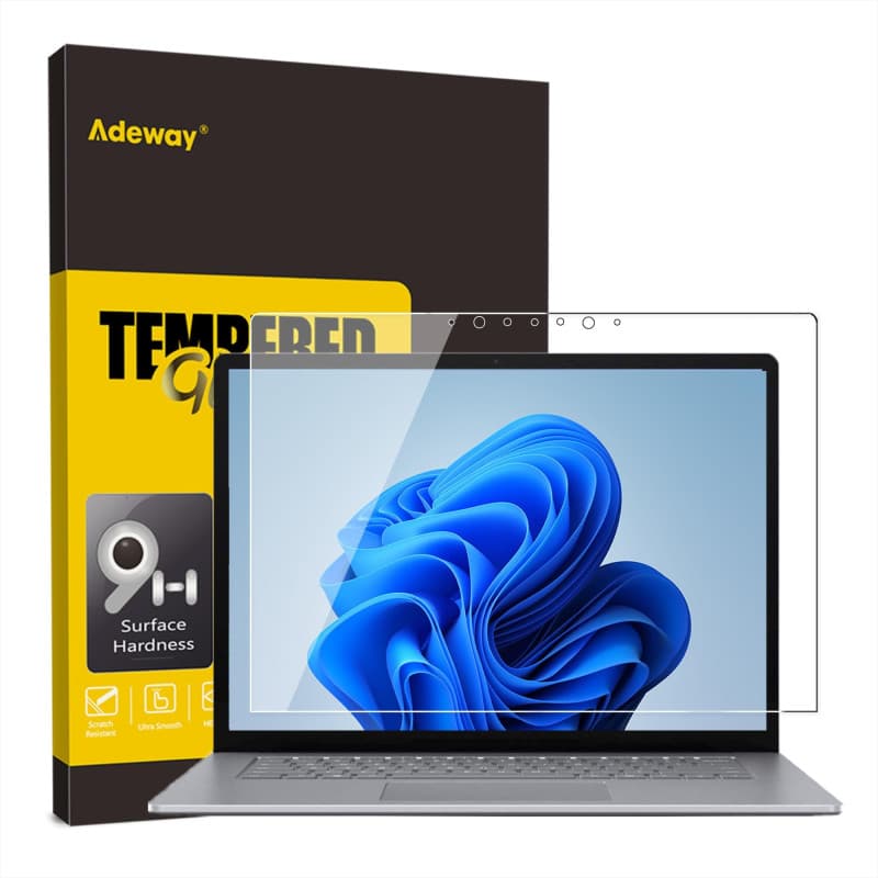 Film de Protection en Verre Trempé pour Microsoft Surface Laptop 13.5"