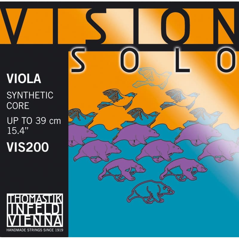 Cordes Alto Vision Solo Thomastik Infeld - Noyau Synthétique