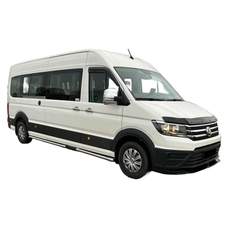 Enjoliveurs de Passage de Roue Oneway pour Volkswagen Crafter & MAN TGE - Noir Mat
