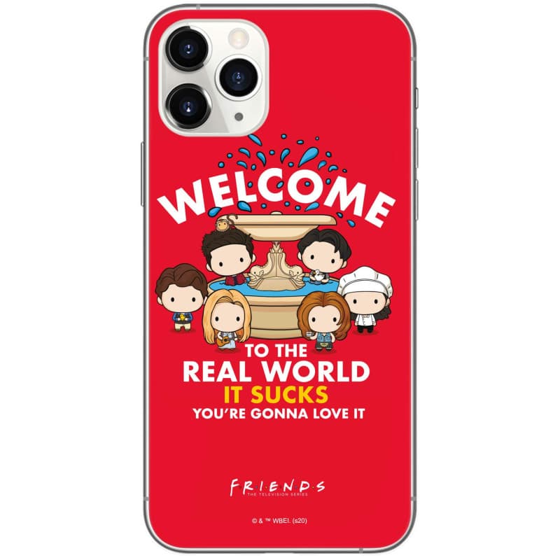 Coque TPU Originale Friends pour iPhone 11 Pro - Protection Élégante et Antidérapante