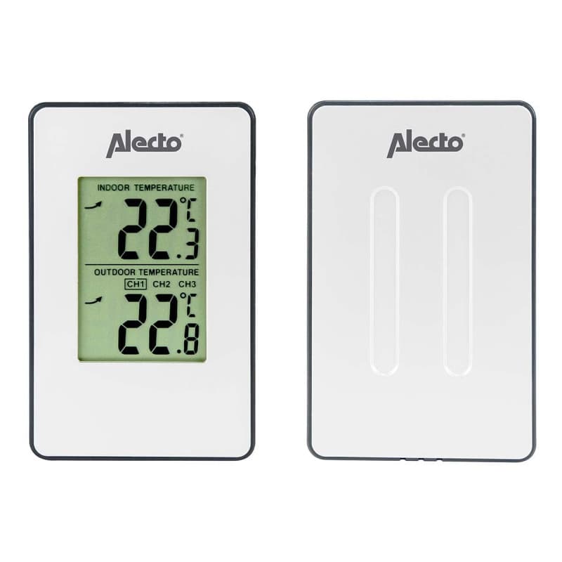 Station Météo Alecto WS-1050 - Thermomètre Numérique Sans Fil avec Grand Écran
