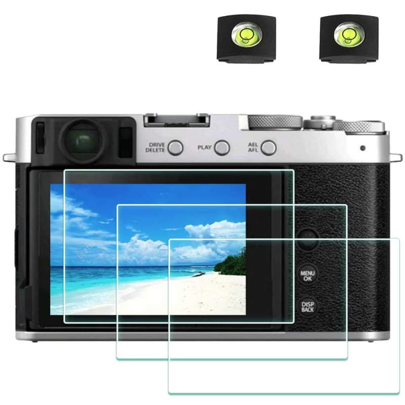 ULBTER Verre Trempé de Protection pour Fujifilm X100V et X-E4 - Lot de 3