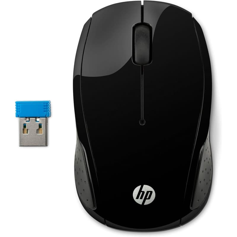 Souris Sans Fil HP 200 - Confort Ambidextre et Connectivité USB