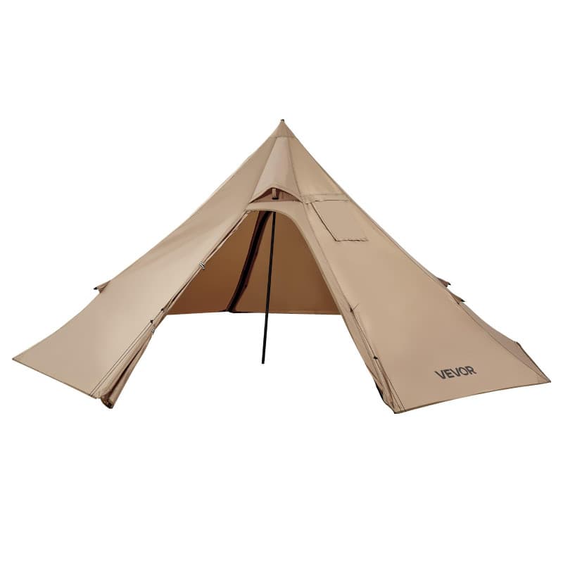 Tente Tipi VEVOR pour 2 Personnes - Tente d'Hiver Imperméable et Légère