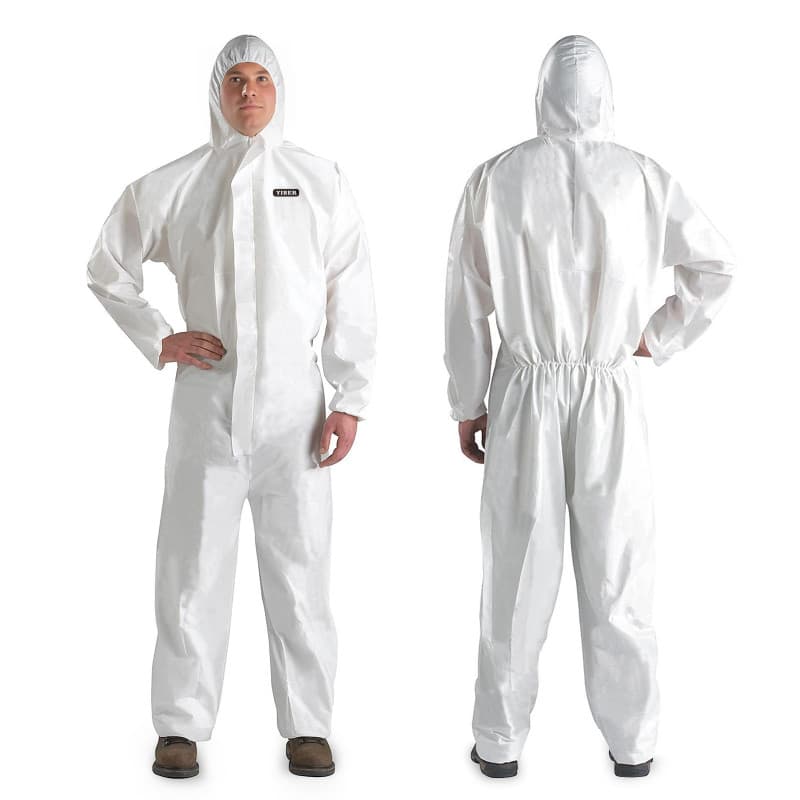 Combinaison de Protection Jetable YIBER - Hazmat Suit en 7 Tailles