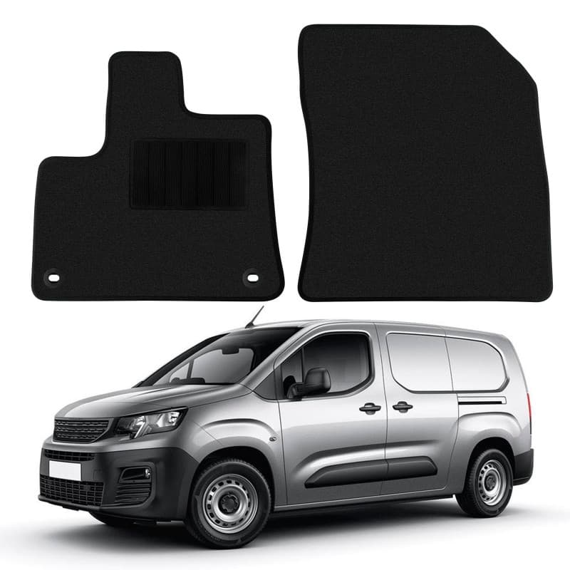 Tapis de Sol de Voiture Remplacement pour Citroen Berlingo K9 2018-2025 Peugeot Partner/Rifter 2018-2025, Tapis de Sol Haut de G