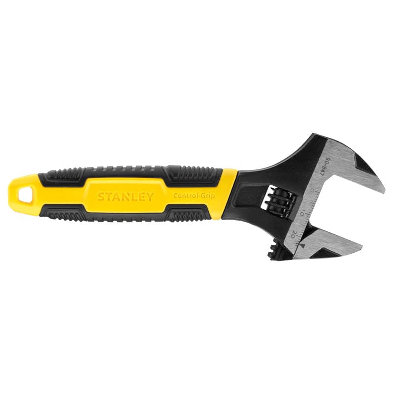 Clé à Molette MaxSteel Stanley 6 Pouces avec Poignée Ergonomique