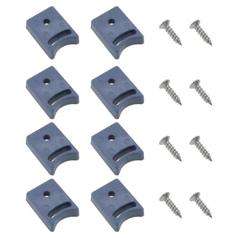 Bloc de Limite de Poulie de Douche SG Store - 8 Pièces Anti-Collision