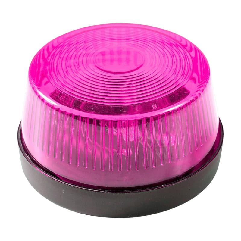 Gyrophare Clignotant avec Sirène - Accessoire de Fête Rose