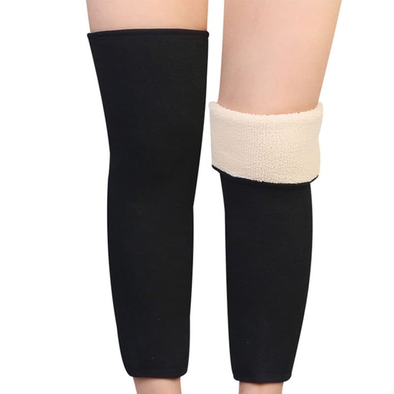 Genouillères Thermiques en Cachemire TogtherKings pour Hiver - Protection Confortable et Chaude