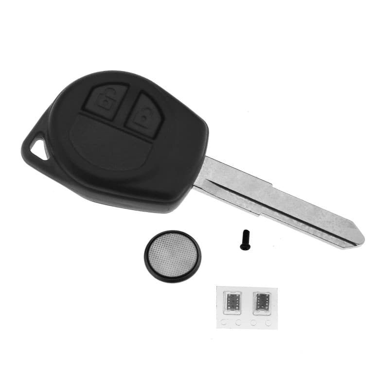 Coque de clé télécommande OTOTEC 2 boutons pour Suzuki et Opel Agila