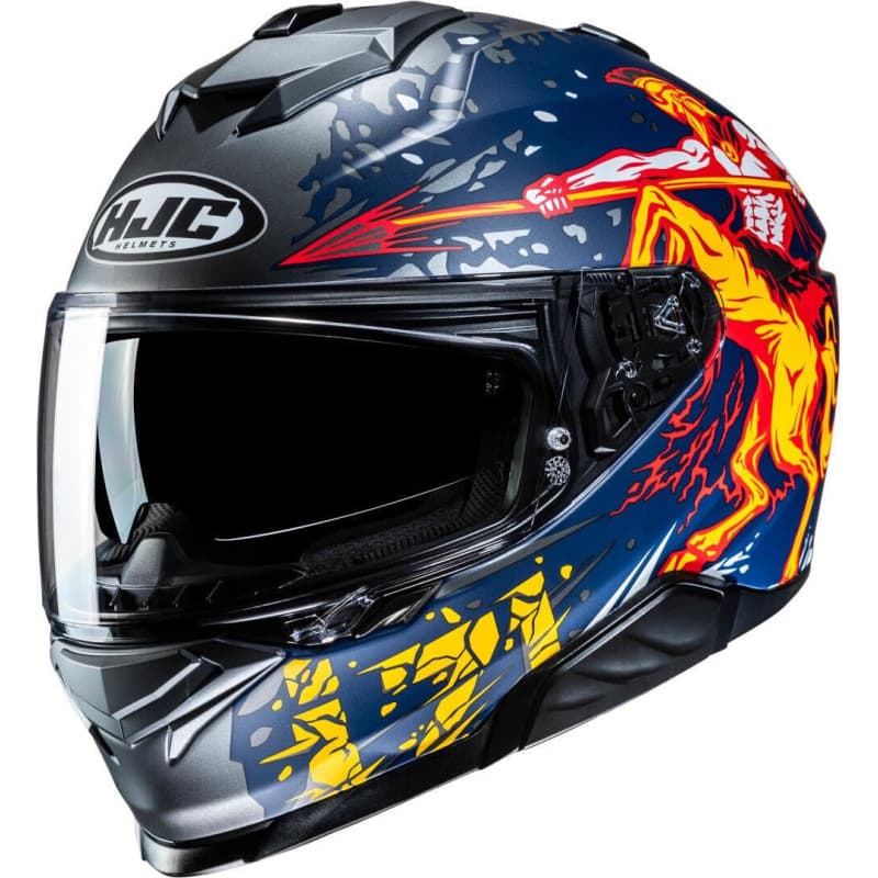 Casque Moto Intégral HJC i71 Taurus MC1SF - Confort et Sécurité XXL