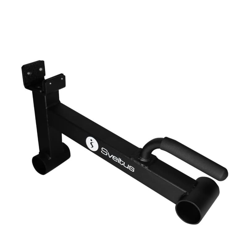 Cric Barre Sveltus pour Deadlift - Élévateur Pratique Noir
