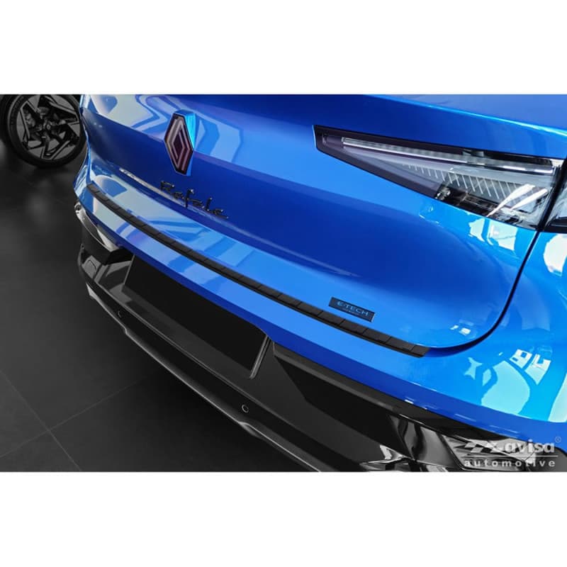 Avisa Protection de Seuil Arrière Inox Noir Mat pour Renault Rafale 2023