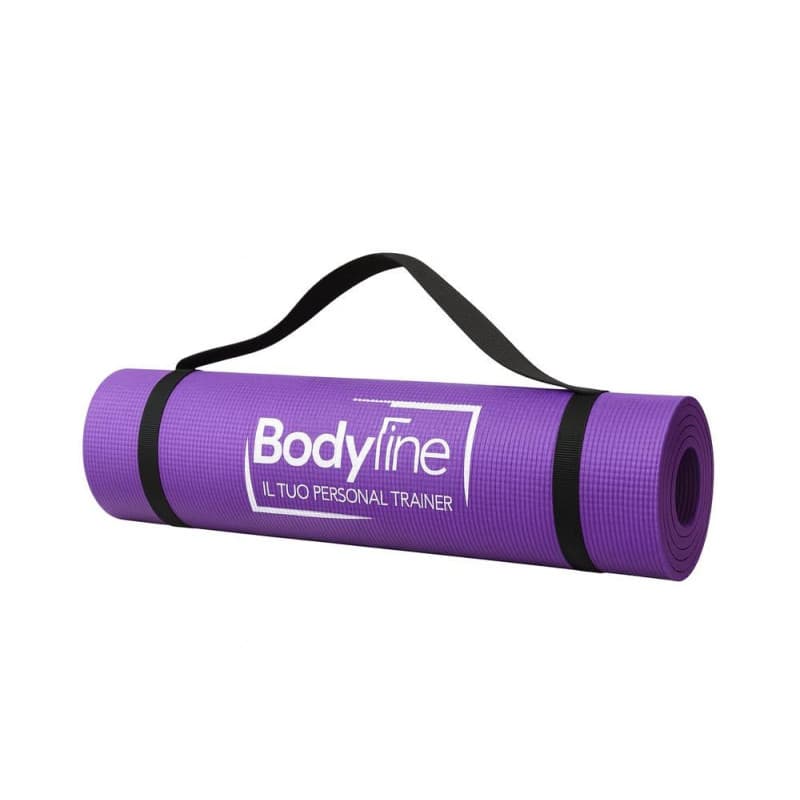Tapis d'entraînement Bodyline pour Yoga et Pilates avec Bandes Élastiques