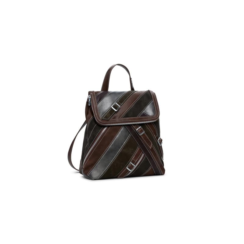 Sac à dos Desigual Fibonacci Hampton Mini - Brun Dark Camel