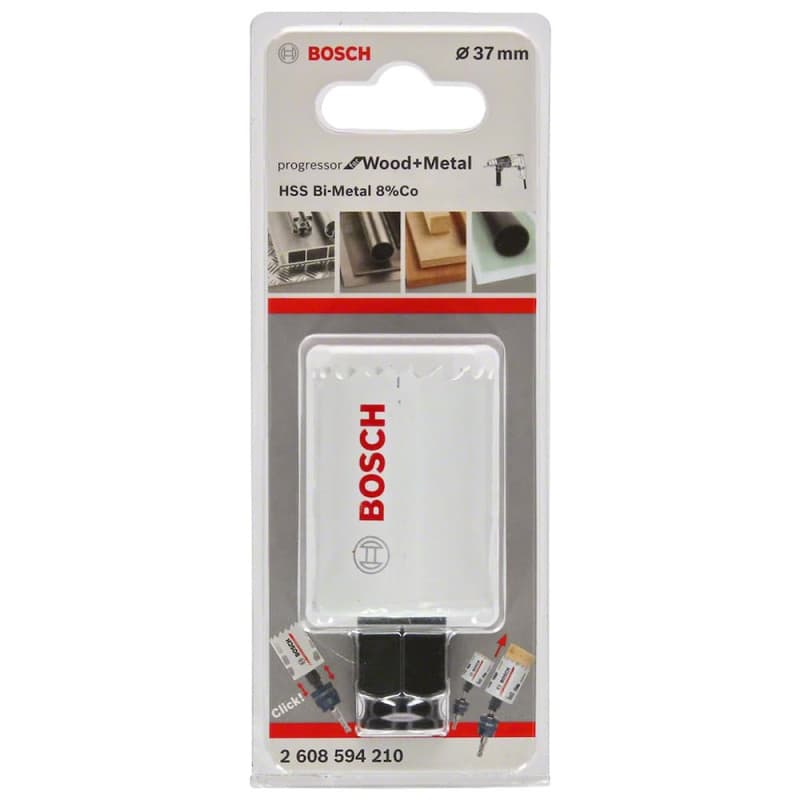Scie Cloche BiM Progressor 37 mm pour Bois et Métal - Bosch