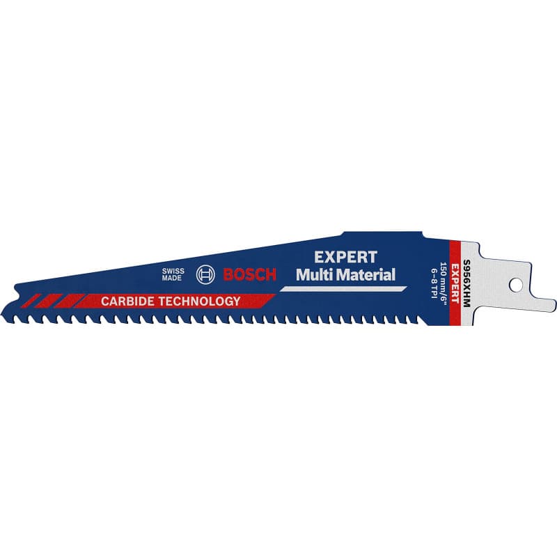 Lames de Scie Sabre Bosch Expert Multi Matériaux - 10 Pièces 150 mm
