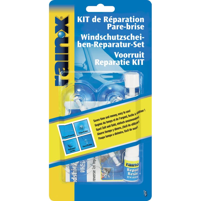 Kit de Réparation Pare-Brise Rain-X pour Éclats et Fissures