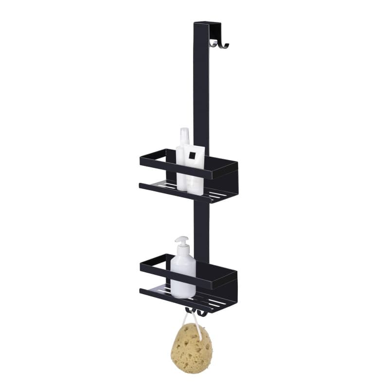 Caddy de Douche WENKO Bribano Duo en Acier Inoxydable Noir