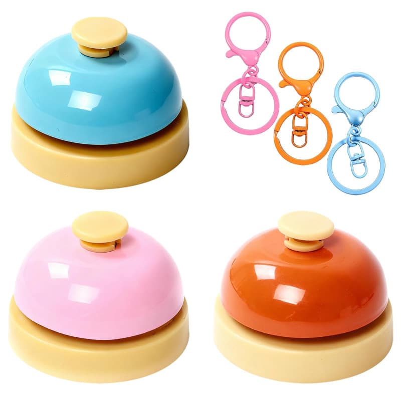 Ensemble de 3 Clochettes Colorées pour Dressage d'Animaux - E-Raida