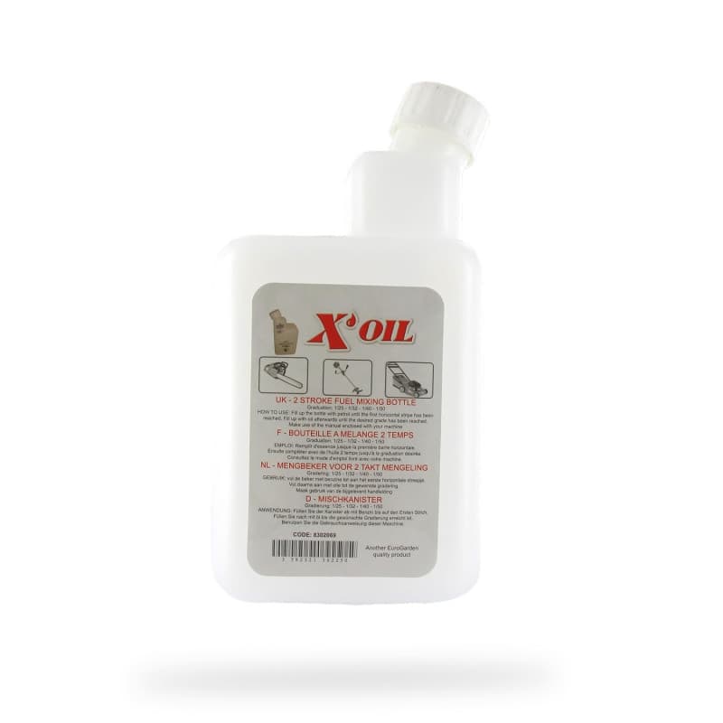 Bouteille en Plastique Greenstar pour Mélange 2 Temps avec Système de Graduation