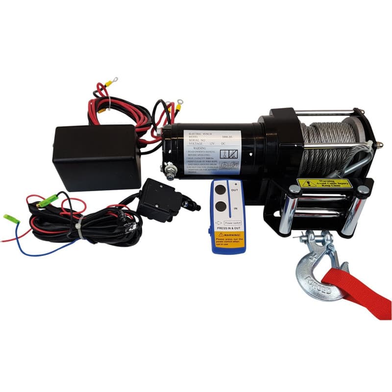 Treuil Professionnel Électrique 12V Berger & Schröter - 2722 kg