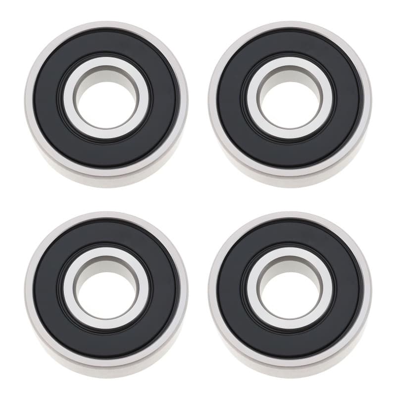 Lot de 4 Roulements de Moteur d'Aspirateur 608-2RS en Acier Inoxydable - Compatible Miele
