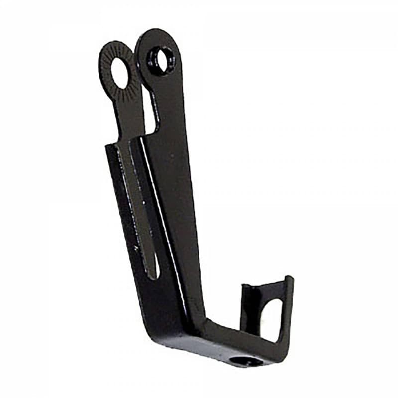 Support Dynamo et Réflecteur Vélo Noir - Fixation Éclairage VTT