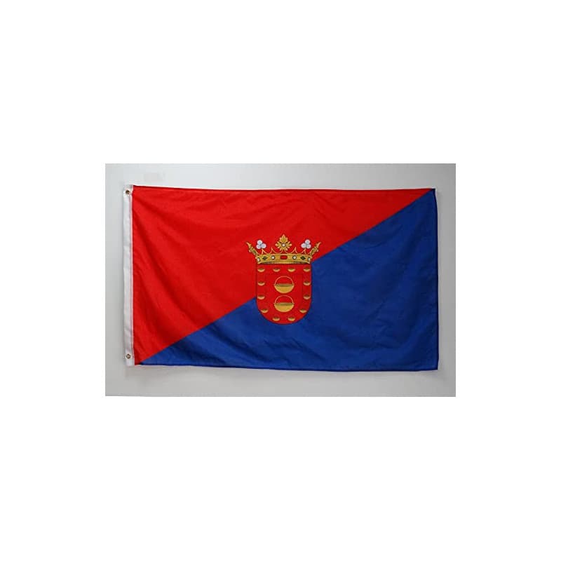 Drapeau Lanzarote 90x60 cm en Polyester avec Oeillets - AZ FLAG