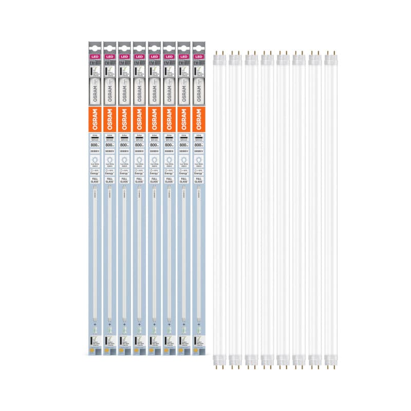 Tube LED Osram T8 600 mm 6,6 W - Lumière Blanche Froide 4000K