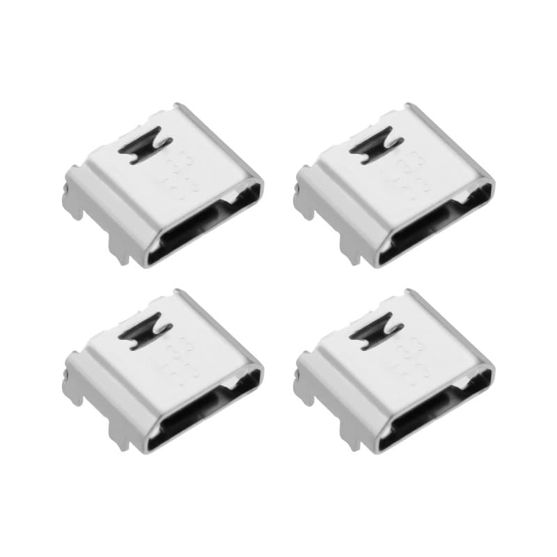 Lot de 4 connecteurs de charge Micro USB pour Samsung Galaxy Tab A6