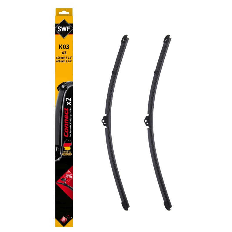 Kit de Balais d'Essuie-Glace SWF Connect 600 mm - Lot de 2 pour Performance Optimale