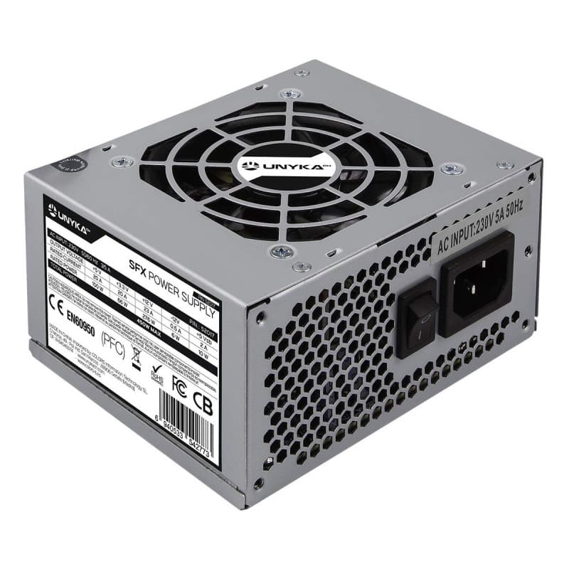 Alimentation SFX 450W Ultra Silencieuse UNYKAch pour PC