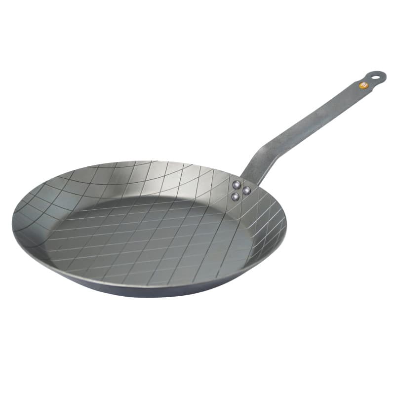 Poêle à Steak en Acier MINERAL B 28 cm - De Buyer, Fabriquée en France