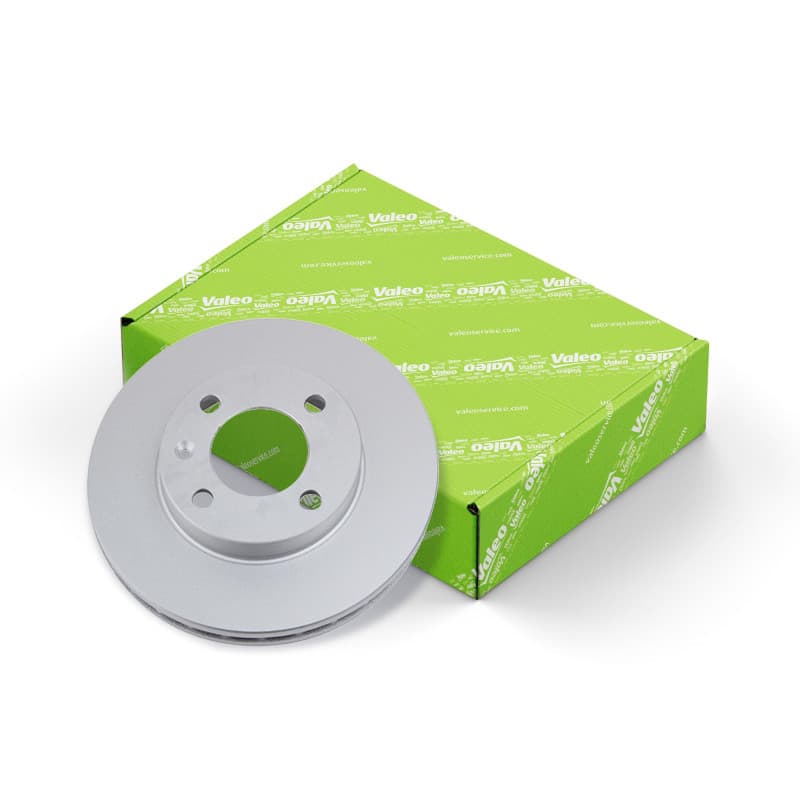 Disques de frein ventilés Valeo 672747 - Boîte de 2 pour essieu avant