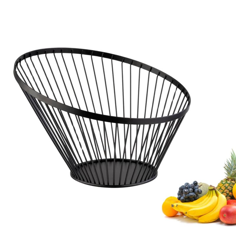 Corbeille à Fruits et Pain Westmark Vista en Métal Noir - 30 cm