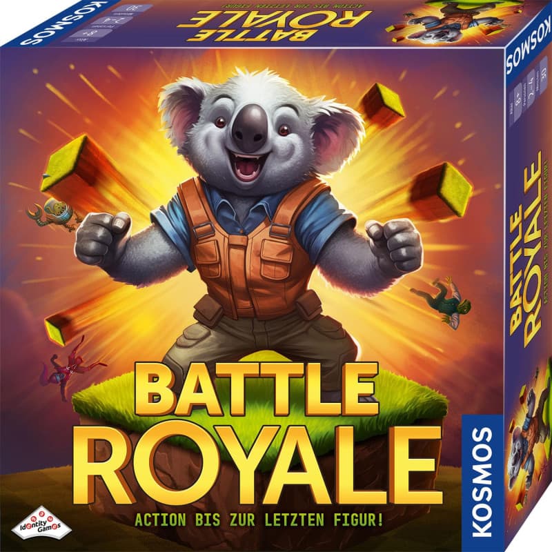 Kosmos Battle Royal - Jeu de Société Tactique Familial pour 2 à 4 Joueurs