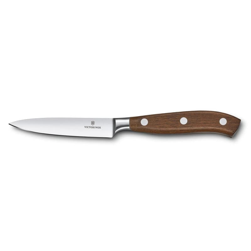 Couteau de Bureau Victorinox Grand Maître en Acier Inoxydable avec Manche en Bois
