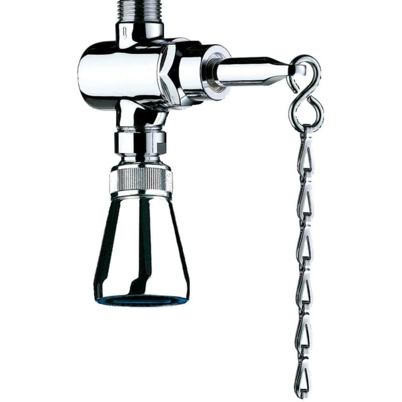 Pomme de douche Tempostop avec régulateur de débit - Delabie