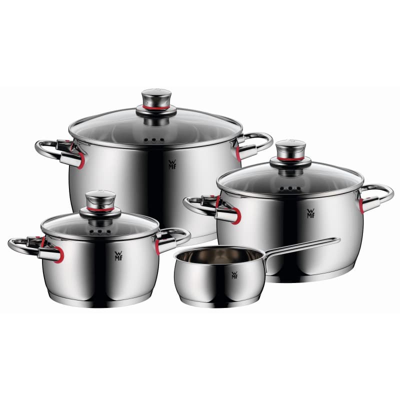 Batterie de Cuisine WMF Quality One - 4 Pièces en Acier Inoxydable